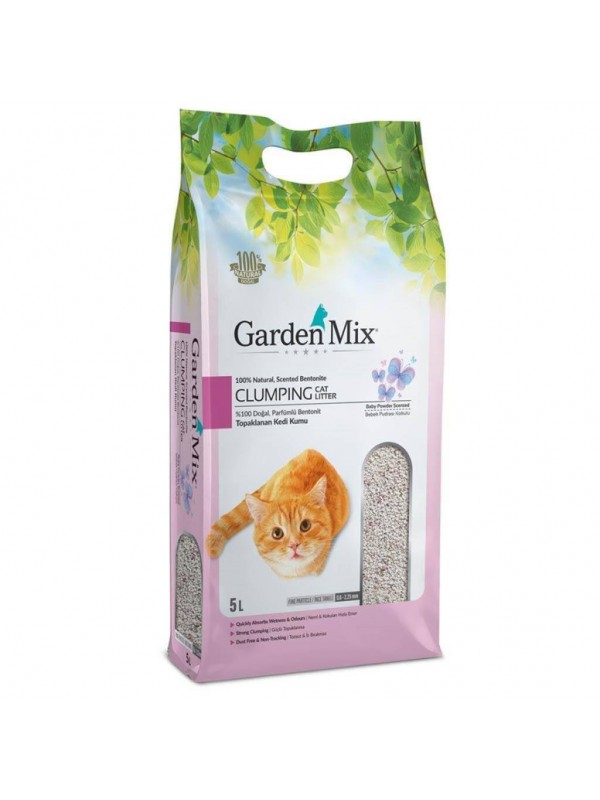 Garden Mix Bebek Pudralı Kedi Kumu 5 Lt.&hellip;