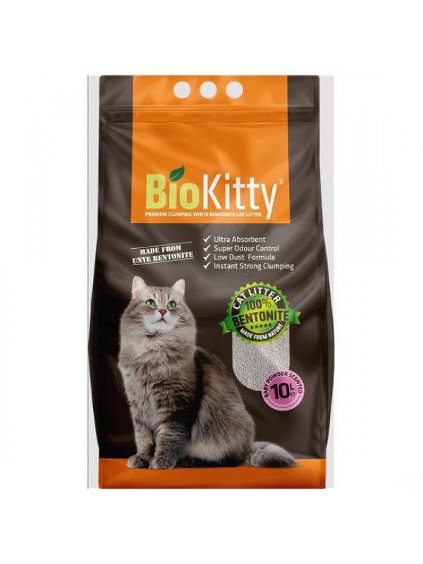 BioKitty Bebek Pudra Topaklanan Kedi Kumu 10 Lt&hellip;